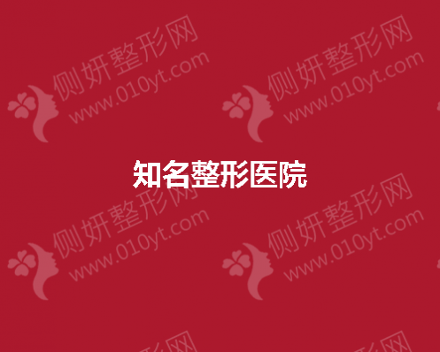 知名整形医院排行榜
