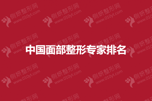 中国面部整形专家排名