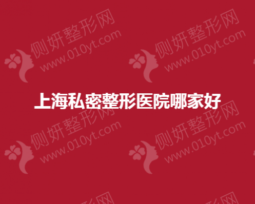 上海私密整形医院哪家好