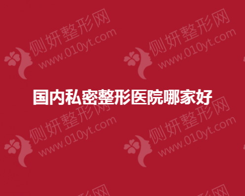国内私密整形医院哪家好