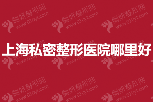 上海私密整形医院哪里好