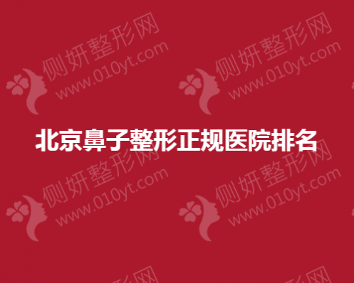 北京鼻子整形正规医院排名