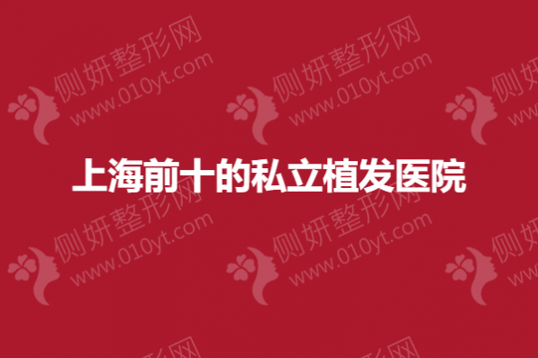 上海前十的私立植发医院