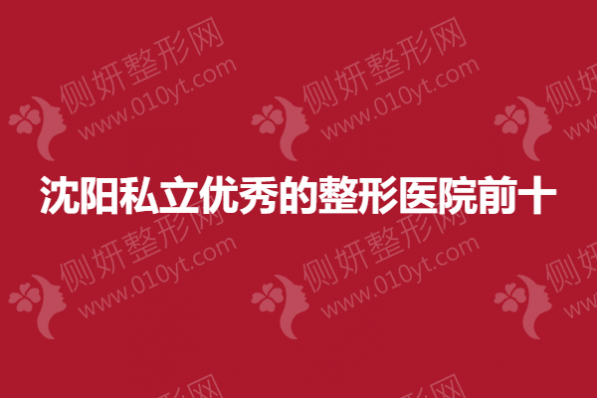 沈阳私立优秀的整形医院前十