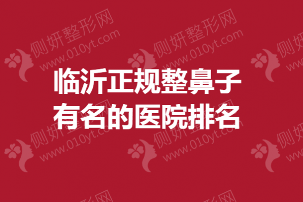 临沂正规整鼻子有名的医院排名榜
