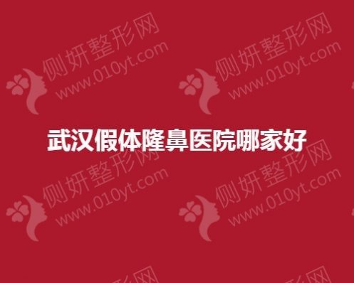 武汉假体隆鼻医院哪家好