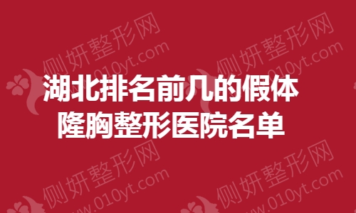 湖北排名前几的假体隆胸整形医院名单