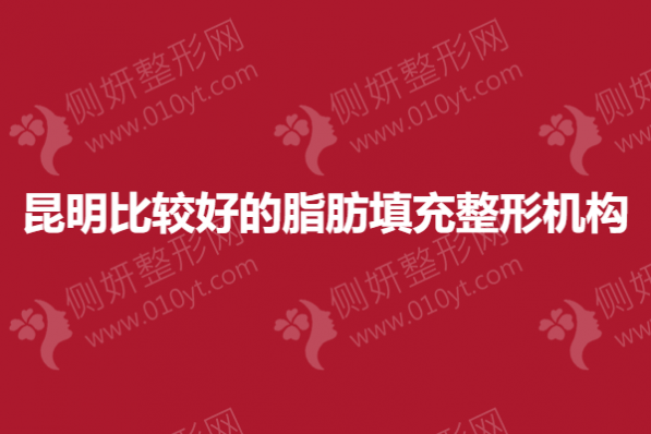 昆明比较好的脂肪填充整形机构