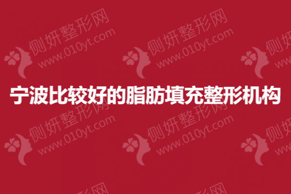 宁波比较好的脂肪填充整形机构