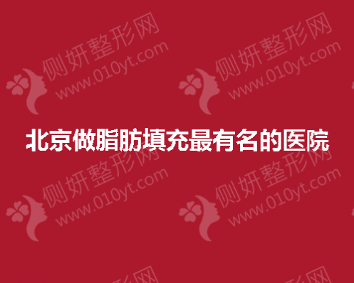 北京做脂肪填充最有名的医院