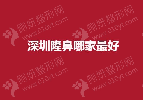 深圳隆鼻哪家最好