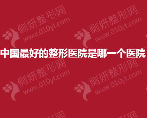 中国最好的整形美容医院是哪一个医院