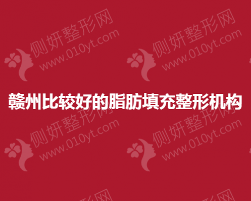 赣州比较好的脂肪填充整形机构