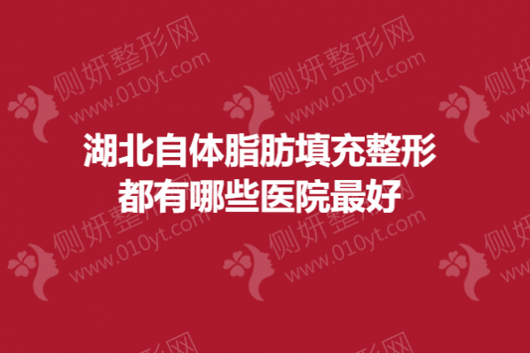 湖北自体脂肪填充整形都有哪些医院最好