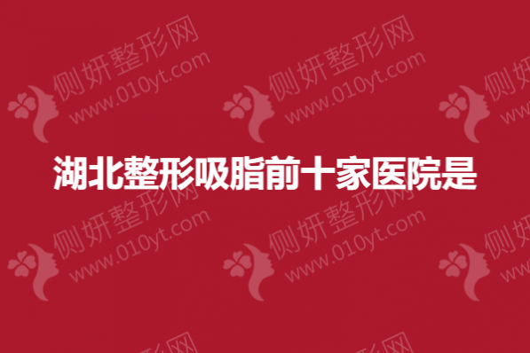 湖北整形吸脂前十家医院是
