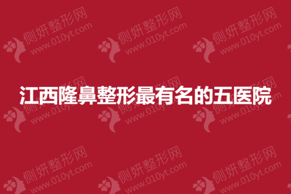 江西隆鼻整形最有名的五医院