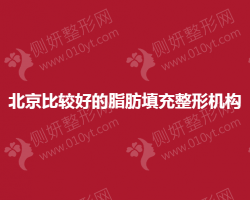 北京比较好的脂肪填充整形机构
