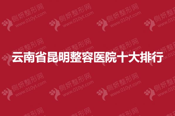 云南省昆明市整容医院十大排行