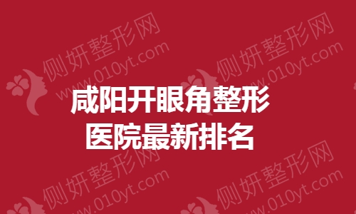 咸阳开眼角整形医院最新排名