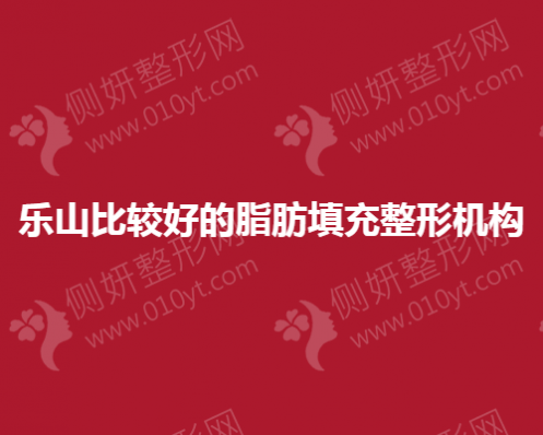 乐山比较好的脂肪填充整形机构