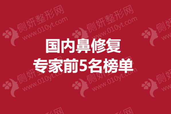 国内鼻修复专家前5名榜单
