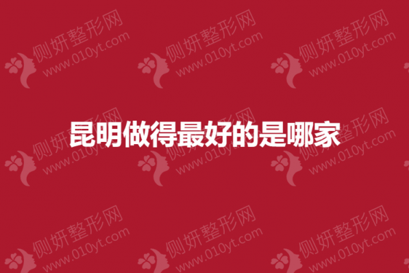 昆明做得最好的是哪家