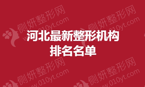 河北最新整形机构排名名单