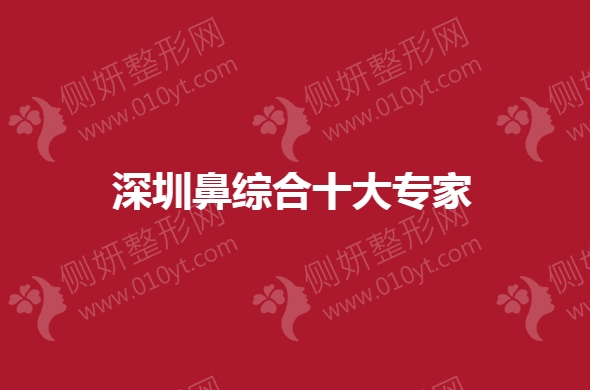 深圳鼻综合十大专家
