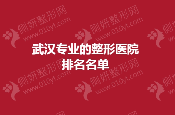 武汉专业的整形医院排名名单