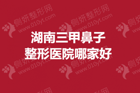 湖南三甲鼻子整形医院哪家好