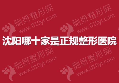 沈阳哪十家是正规整形医院