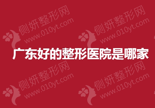 广东好的整形医院是哪家