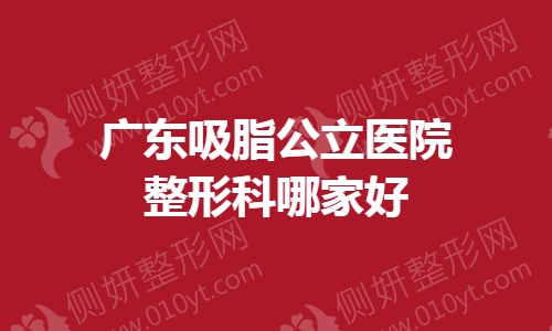 广东吸脂公立医院整形科哪家好