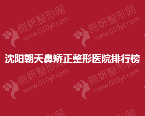 沈阳朝天鼻矫正整形医院排行榜