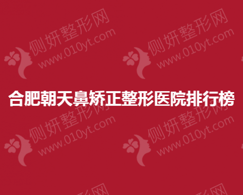 合肥朝天鼻矫正整形医院排行榜