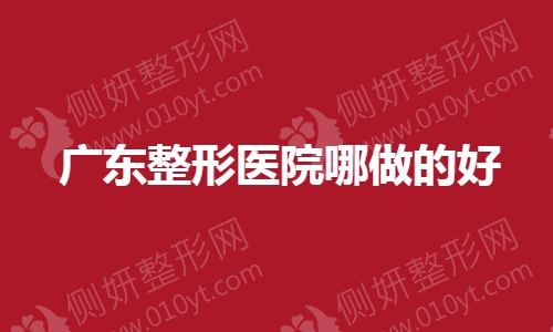 广东整形医院哪做的好