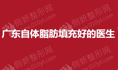 广东自体脂肪填充好的医生
