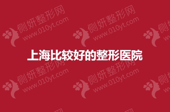 上海比较好的整形医院是哪家