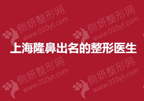 上海隆鼻出名的整形专家