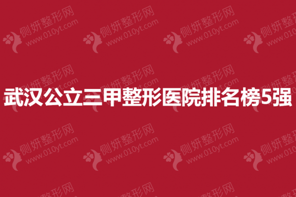 武汉公立三甲整形医院排名榜5强