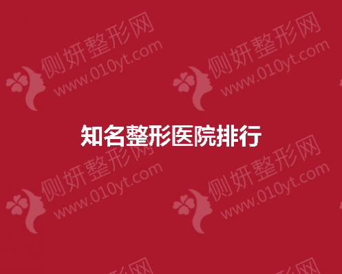 全国知名整形医院排行