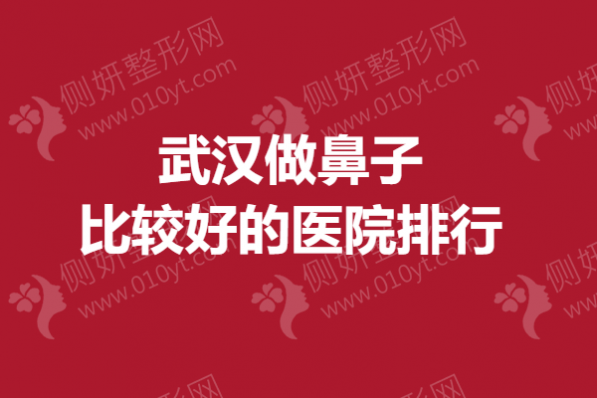 武汉做鼻子比较好的医院排行
