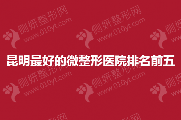 昆明最好的微整形医院排名前五
